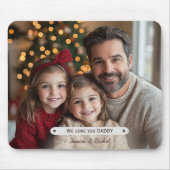 お父さんへ愛を込めて 父の日 マウスパッド (正面)