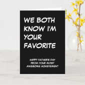 お父さんへ素敵な子供より愛を込めて カード (黄色い花)