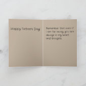 お父さんへ 離れた場所から贈る父の日カード シーズンカード (内部)