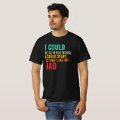 お父さんみたいになりつつある？面白サバサバTシャツ Tシャツ (正面フル)
