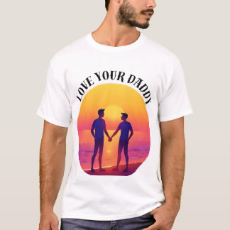 お父さんを愛して Tシャツ