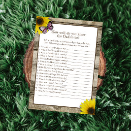 お父さんを知る者は誰だ？ベイビーシャワー | ピンク 招待状