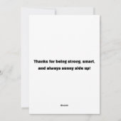 お父さんイースターエッグに負けないよ！お父さんの日 誕生日 パパ シーズンカード (裏面)