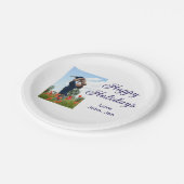 お父さんクリスマス家族ギフトm ペーパープレート (アングル)