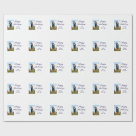 お父さんクリスマス家族ギフトm ラッピングペーパー