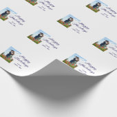 お父さんクリスマス家族ギフトm ラッピングペーパー (角)