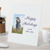 お父さんクリスマス家族ギフトm 台座サイン (インサイチュ)