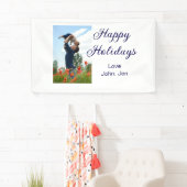 お父さんクリスマス家族ギフトm 横断幕 (インサイチュ)