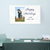 お父さんクリスマス家族ギフトm 横断幕 (トレードショー)