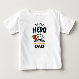 お父さんサッカーTシャツ ベビーTシャツ