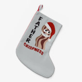 お父さんシャリミ！ベーコン スモールクリスマスストッキング (正面 (吊り時))