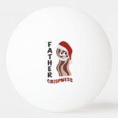 お父さんシャリミ！ベーコン 卓球ボール (裏面)