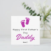 お父さんデビューおめでとう - オリジナル写真カード シーズンカード (スタンド正面)