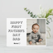 お父さんデビューおめでとう - オリジナル写真カード シーズンカード (スタンド正面)