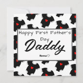 お父さんデビューおめでとう - オリジナル写真カード シーズンカード (正面)