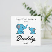 お父さんデビューおめでとう - オリジナル写真カード シーズンカード (スタンド正面)