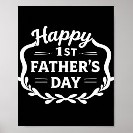 お父さんデビュー記念ポスター - 新パパへのギフト 壁飾り ポスター