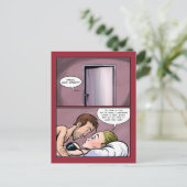 お父さんバレンタインデー シーズンポストカード (スタンド正面)