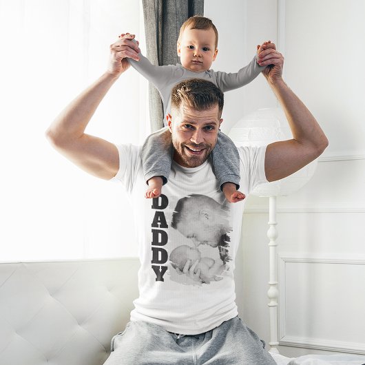 お父さんブラシ効果写真 Tシャツ