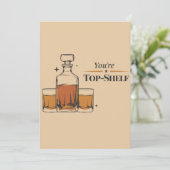 お父さんユーモアあふれる昔ながりの誕生日おめでとう シーズンカード (スタンド正面)