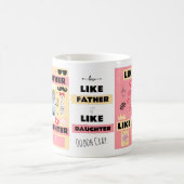 お父さん好き娘さんOh Crap おもしろい Photo コーヒーマグカップ (中央)