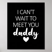 お父さん妊娠のお知らせが待ち遠しい ポスター (正面)