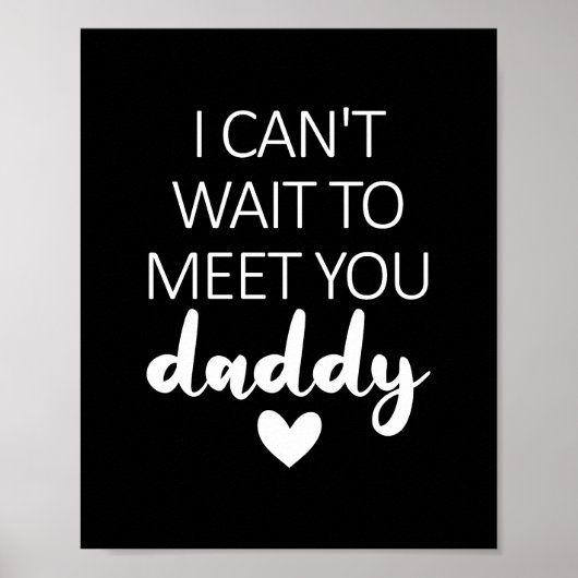 お父さん妊娠のお知らせが待ち遠しい ポスター (正面)