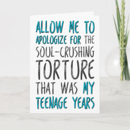 お父さん娘さんからお詫びさせて カード