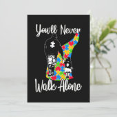 お父さん娘の自閉症は、1人で歩くことは決してない 招待状 (スタンド正面)