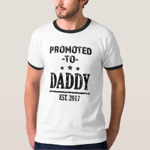 お父さん2017メンズ新しいパパのワイシャツに促進される Tシャツ