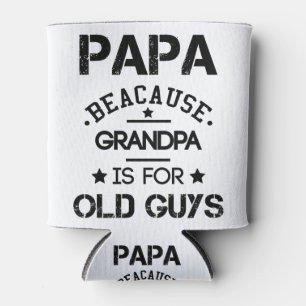 お父さん おじいちゃんはおじいちゃんらしく Father's Day ギフト 缶クーラー