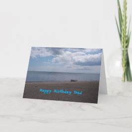 お父さん お誕生日おめでとう ローボート カード