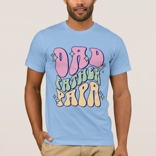 お父さん パパ Tシャツ (正面)