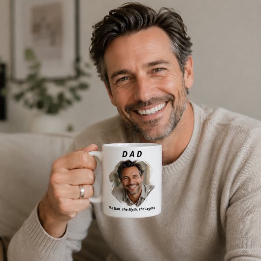 お父さん 伝説の男 キッズ コーヒーマグカップ