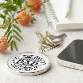 お父さん - 伝説の男 キーホルダー (側面)