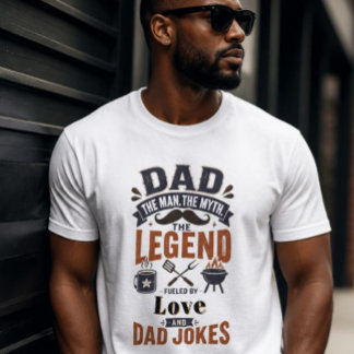 お父さん 伝説の男 神話の人物 Tシャツ