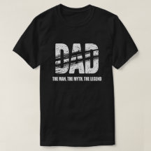 お父さん 伝説の男 神話の英雄 Tシャツ