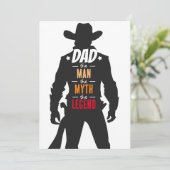 お父さん：伝説の男、神話、英雄 父の日 シーズンカード (スタンド正面)