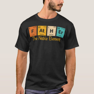 お父さん 希ガス 楽しい周期表 Tシャツ