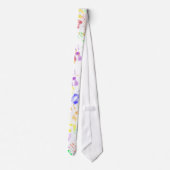 、お父さん、私作りましたタイを見て下さい! ネクタイ (裏面)