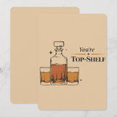 お父さん 面白すぎる 古風なお誕生日 おめでとう シーズンカード (正面/裏面)