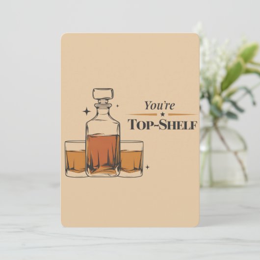 お父さん 面白すぎる 古風なユーモアの誕生日 シーズンカード (スタンド正面)