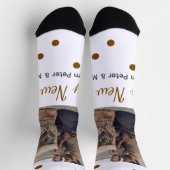 お父さ独身のん写真名brown ソックス (上部)