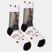 お父さ独身のん写真名brown ソックス (右)