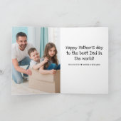 お父カラフル様の日の写真 カード (内部)