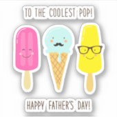 お父クールさん日へ シール (正面)