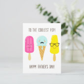 お父クールさん日へ ポストカード (スタンド正面)