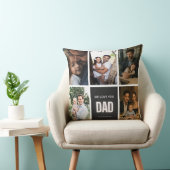 お父モダン様の日写真コラージュが大好き クッション (椅子)