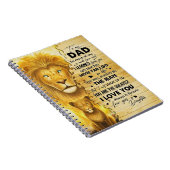 お父様からのパパ学に贈り物 ノートブック (右側)