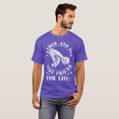 お父様と最高のお父様の友人 Tシャツ (正面フル)